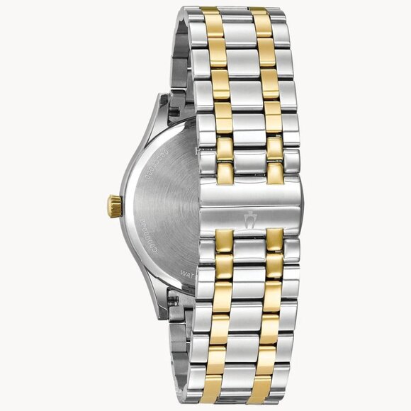 Bulova Men's Classic Quartz Calendar Slim Movement Silver Watch 40 MM 98D130 - Picture 4 of 4